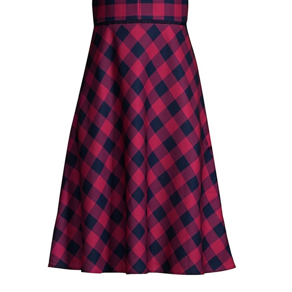 NWT • Draper James Buffalo Check Flutter Sleeve - Picture 5 of 6